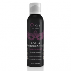 Spuma de masaj, ORGIE Acqua Croccante, Passion Fruit