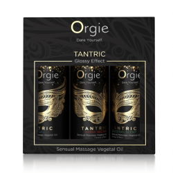 Ulei vegetal pentru masaj, ORGIE Tantric, Colecția Mini Size