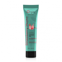 Gel intim pe baza de apa, ORGIE Lube Tube Cocktail, Strawberry Mojito 100ml