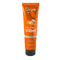 Gel intim vibrator, ORGIE Lube Tube Vibe, Sex On The Beach 100 ml