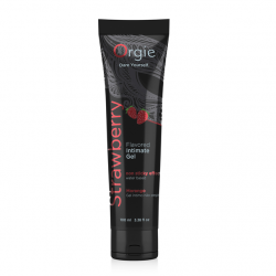 Gel intim pe baza de apa, ORGIE Lube Tube Cocktail, Strawberry