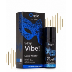 Gel intim excitant, ORGIE Sexy Vibe!, Liquid Vibrator 