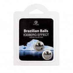 Set 2 bile braziliene Secret Play pentru masaj Iceberg