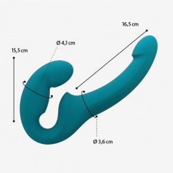 Share lite, dildo dublul purtator si receptor 30 cm