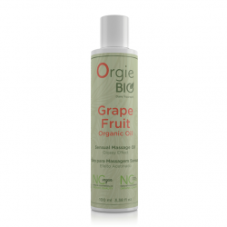 Ulei pentru masaj senzual, ORGIE Bio Grapefruit, Organic Oil