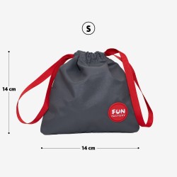 Toybag S, geanta de jucarii, grey