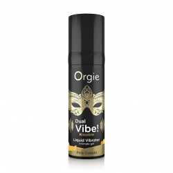 Gel intim vibrator, ORGIE Dual Vibe!, Piña Colada