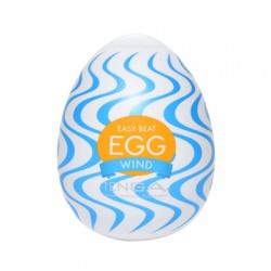 Masturbator pentru barbati, Tenga, EGG Wind 5.5x19 cm