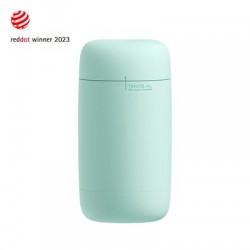 Masturbator pentru barbati, Tenga, Puffy Mint Green, 4.5x15 cm 