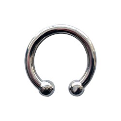 Inel penis din otel inoxidabil, Stainless steel small horseshoe 30mm      