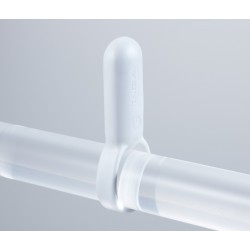 Vibrator atasabil mic, Tenga, Svr White, rezistent la apa, 3.8x9 cm
