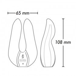 Vibrator dublu Aiko 10.8 cm, Shunga