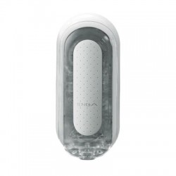 Masturbator pentru barbati, Tenga, Flip Zero White, 5x16 cm 