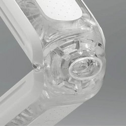 Masturbator pentru barbati, Tenga, Flip Zero White, 5x16 cm 